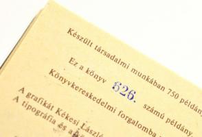 Pannonius, Janus: Csípős epigrammák. Bp., 1985, Pátria. Minikönyv, számozott példány, illusztrált, k...