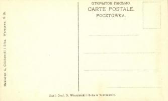 Warsaw, Warszawa; Hotel Bristol, Norddeutscher Lloyd office