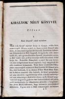 A Szepesy Ignác-féle Bibliakiadás: Szent irás, vagyis az ó szövetségnek szent könyvei. 2. köt. Fordí...