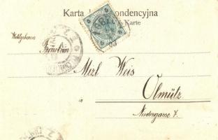 Kraków, Krakau, Krakkó; Ulica i Brama Floryanska  / Florianer Thor / gate