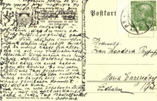 Österreich wird ewig stehn! Deutsche Schulverein Karte Nr. 768. / Austrian patriotic propaganda s: G...