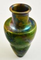 cca 1900 Zsolnay eozin mázas váza, formaszám:272, jelzett (körpecsét, ORION felirattal), mázalatti h...