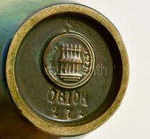 cca 1900 Zsolnay eozin mázas váza, formaszám:272, jelzett (körpecsét, ORION felirattal), mázalatti h...