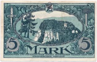 Németország / Weimari Köztársaság / Zittau 1918. 5M szükségpénz T:III
Germany / Weimar Republic / Z...