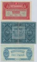 Vegyes: 1917. 2K + 1919. 20K + 1944. 2P + 5P "A Vöröshadsereg Parancsnoksága" + 1990. 500F...
