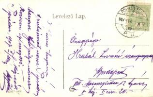 1907 Durban Hansen norvég símester a Tátrában / Norwegian ski master in Tatry