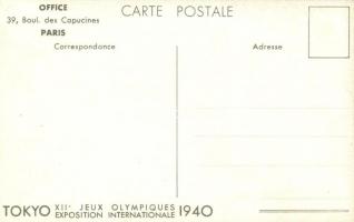 1940 Japon. Tokyo XIIe Jeux Olympiques Exposition Internationale / 1940 Summer Olympics in Japan. ve...