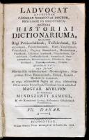 Ladvocat, [Jean Baptiste]: Uj historiai dictionarium. mellyben régi patriarcháknak, tsászároknak, ki...
