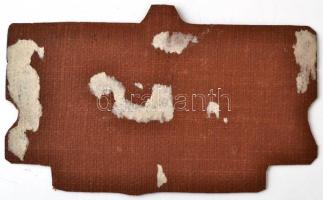 1919 Linóleum nyomólemez röplapok készítéséhez a Tanácsköztérsaség idejéből, 15×25 cm