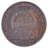Osztrák Németalföld 1732. Conrad dUrsel gróf / Namur Br emlékérem (8,72g/32mm) T:2 /  Austrian Netherlands 1732. Conrad Duke dUrsel / Namur Br commemorative medal (8,72g/32mm) C:XF
