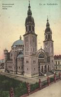 Nagyszeben, Hermannstadt, Sibiu; Gr. or. Kathedrale / Román ortodox székesegyház. Kiadja F. Stoiber / Romanian Orthodox cathedral (EK)
