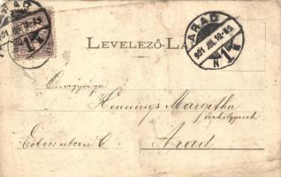 1901 Pusztakalán, Kalán, Calan; vasgyár. Grausam Lőrincz kiadása / iron works, factory (kopott sarka...