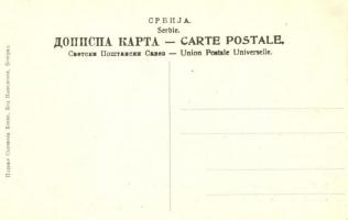 S.M. le roi Pierre decoré S.A. le prince heritier Alexandre / Peter I of Serbia honor Crown prince A...