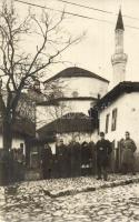 1917 Belgrade, K.u.k. Reservespital Brcko / WWI K.u.k. military hospital with mosque. photo