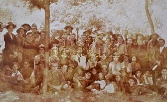 1922-1933 Cserkész fotóalbum sok fotóval,, köztük az 1933-as Jamboree-n készült felvételekkel, 153 d...