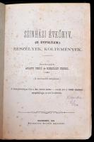 1882 Színház évkönyv. (II. évf.) Beszélyek, költemények. Szerk.: Arányi Dezső, és Miskolczy Henrik. ...
