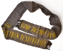 1929 A Sirály budapesti cserkészcsapat eredeti hímzett zászlaja, 1933-as Jamboree térkép, képeslap, ...