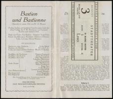 1928 A salzburgi játékokon résztvevő leningrádi operastúdió (vezető: Boris Assafjew) vendégjátékáról...