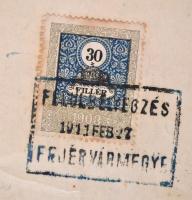 1900 Budapest, állatorvosi kinevezés Bummel Gyula temesvári állatorvos részére, Darányi Ignác (1849-...