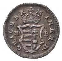 1756N-B Denár Ag "Mária Terézia" (0,48g) T:1- / 
Hungary 1756N-B Denar Ag "Maria The...