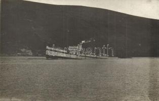 1916 Spitalschiff / A Tirol kórházhajó aknára futása után / K.u.K. Kriegsmarine, hospital ship after hitting a shell. photo