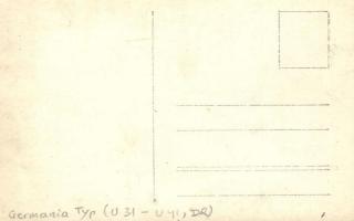 Német típusú U-31 és U-41-es tengeralattjárók osztrák-magyar zászló alatt az Adriai-tengeren / Germa...