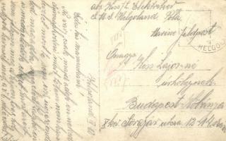 1915 SMS Helgoland Osztrák-Magyar Haditengerészet gyorscirkáló tisztjei, legénysége, matrózok csopor...