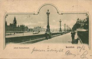 1900 London, Albert Embankment (Rb)