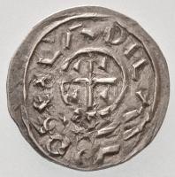 1095-1116. Denár Ag "Kálmán" (0,6g) T:1- /    
Hungary 1095-1116. Denar Ag "Coloman&...