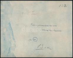 1908 Lev Nyikolajevics Tolsztoj (1828-1910) orosz író sétál Jasnaja Poljana-i birtokán, korabeli szí...