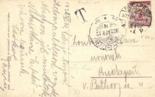 1922 Adony-Pusztaszabolcs, Vasútállomás. Hangya kiadása / Bahnhof / railway station