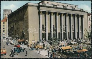 1954 Magyar válogatott labdarúgók aláírásai (Puskás, Kocsis, Bozsik, stb.) levelezőlapon