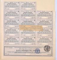 Budapest 1905. "Budapesti Közúti Vaspálya Társaság - 4% elsőbbségi kölcsön" kötvénye 2000K...