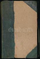 Tarnóczy Tivadar: A világtörténet dióhéjban. Bp., 1873, Lauffer Vilmos, 214+2 p. Második kiadás. Átk...