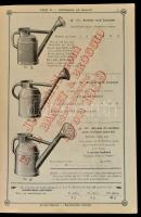1939 E.&L. Basset & Broggio lámpák, edények, háztartási eszközök katalógusa. Sorszámozott. 1...