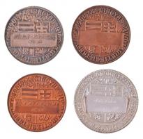 Gerl Károly (1857-1907) 1977. "Tagsági érem" Br (2x; 26,41g és 25,94g/39mm) és Ag (30,60g/...