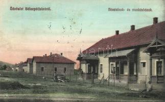 1913 Bélapátfalva, Hivatalnok- és munkásházak