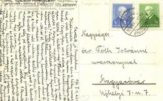 1936 Csermajor, Tejüzem, M. kir. Mezőgazdasági Tejipari Szakiskola