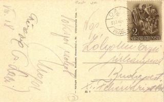 1933 Dány, Római katolikus templom, községháza, malom