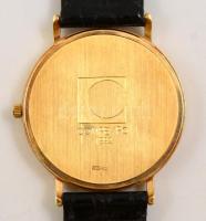 1982 Tissot Seastar svájci quartz férfi kvarz karóra, 14 K arany (Au) óra tokkal, másodperc mutatóva...