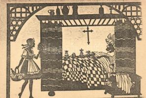 32 db modern sakk karikatúra lap / 32 modern chess caricature cards