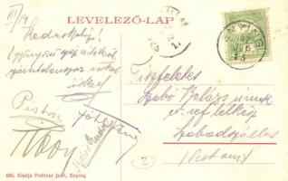 1907 Enying, Fő utca. Kiadja Politzer Jenő