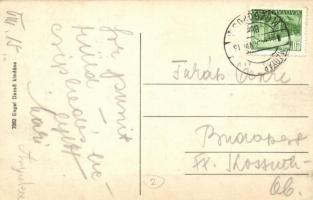 Fót, Piac tér, Tiszovszky Gábor vendéglője. Engel Dezső kiadása