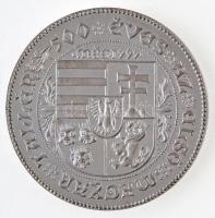 Csóka Zsuzsa (1962-) 1999. "MÉE - Szent László / 500 éves az első magyar tallér" Ag és pie...