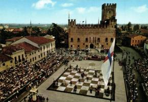 10 db modern olasz városképes lap: Marostica / 10 modern Italian town-view postcards: Marostica