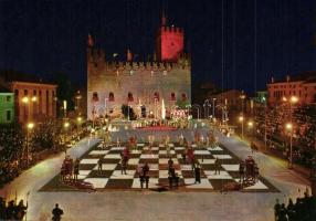 10 db modern olasz városképes lap: Marostica / 10 modern Italian town-view postcards: Marostica