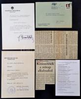 1973 Munka Érdemrend arany fokozatát adományozó oklevele Hartai László (1925-1987) legfelsőbb bíró r...