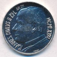 Vatikán 1981. 500L Ag II. János Pál T:1- Vatican 1981. 500 Lire Ag John Paul II C:AU