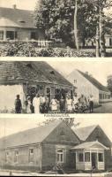 1929 Kárászpuszta (Szentegát), Ínselt Géza korcsmája, kocsma, kúriák + Postai Ügyn. pecsét