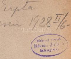 Rákosi Jenő (1842-1929) író, szerkesztő "Wagner Richard" című esszéjének kézirata, későbbi...